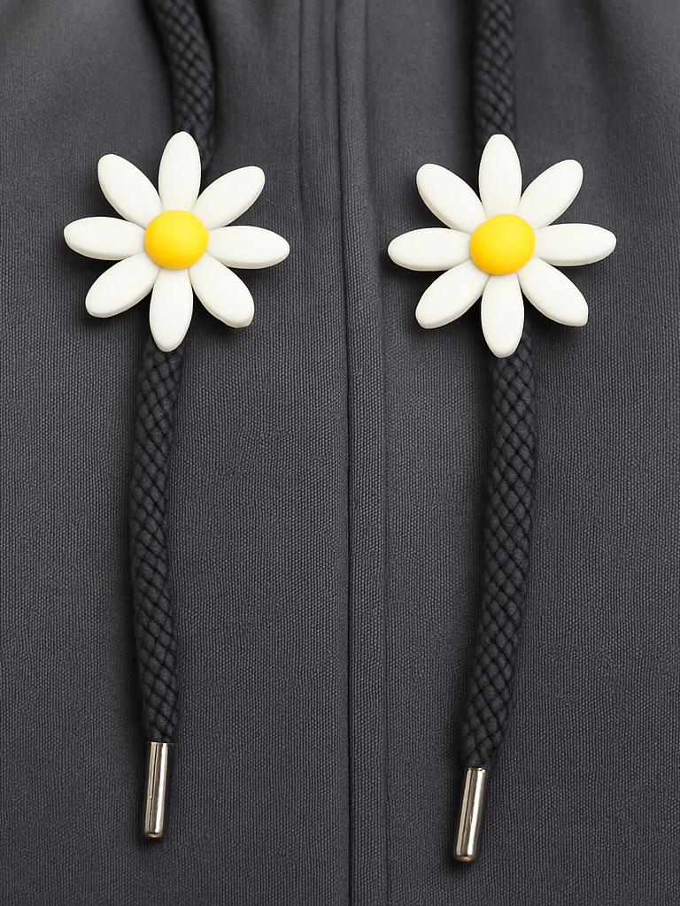 Daisy Drawstring Charms