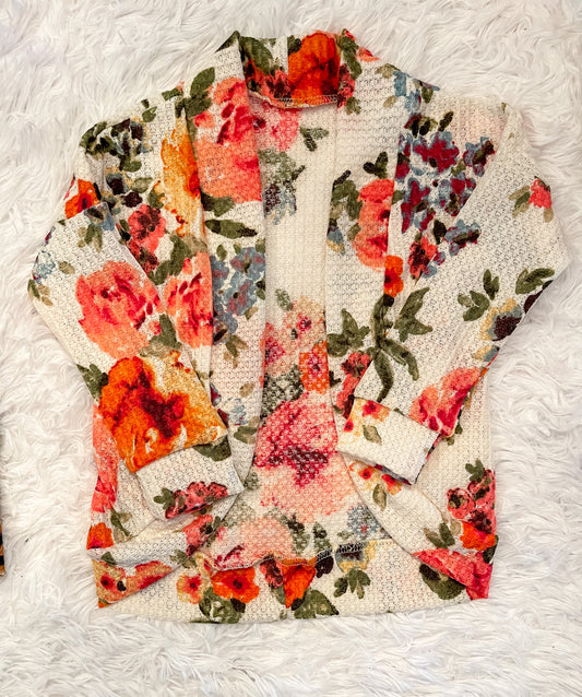 3t Floral Cardigan